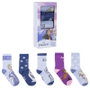 Pack Calcetines 5 Piezas Frozen Multicolor Talla 23-26