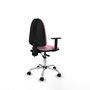 PIQUERAS Y CRESPO Silla de oficina Aýna Rosa con Brazos 1D