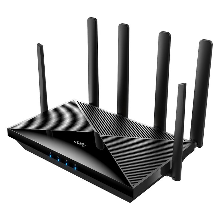 Cudy AC1200 Wi-Fi 4G LTE-Cat6 Gigabit Router Doble Banda Negro LT700