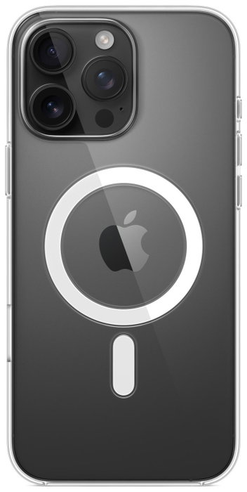 Apple Funda transparente con MagSafe para iPhone 16 Pro Max