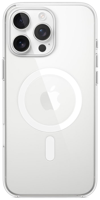 Apple Funda transparente con MagSafe para iPhone 16 Pro Max