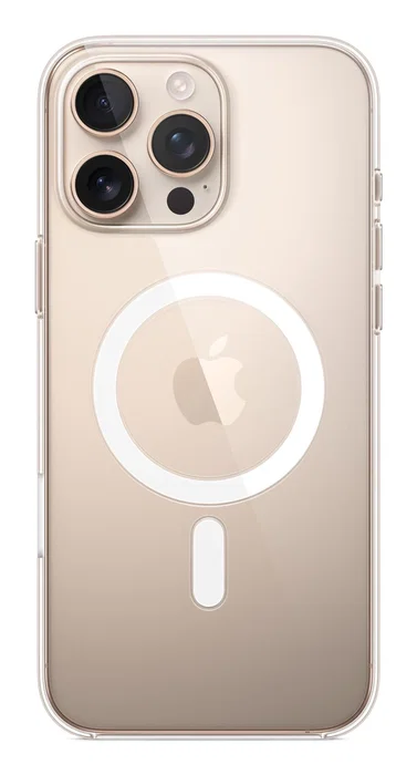 Apple Funda transparente con MagSafe para iPhone 16 Pro Max