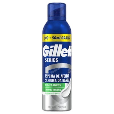 Gillette SERIES espuma de afeitar piel sensible 250 ml
