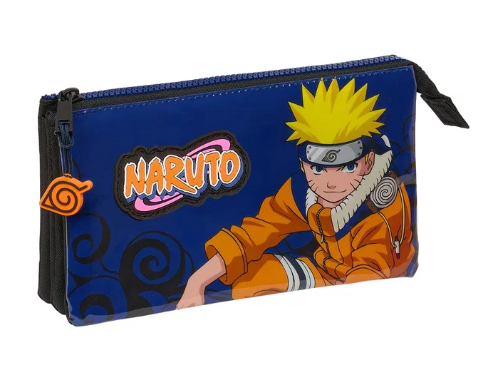 Safta Portatodo Triple Naruto Ninja Shippuden