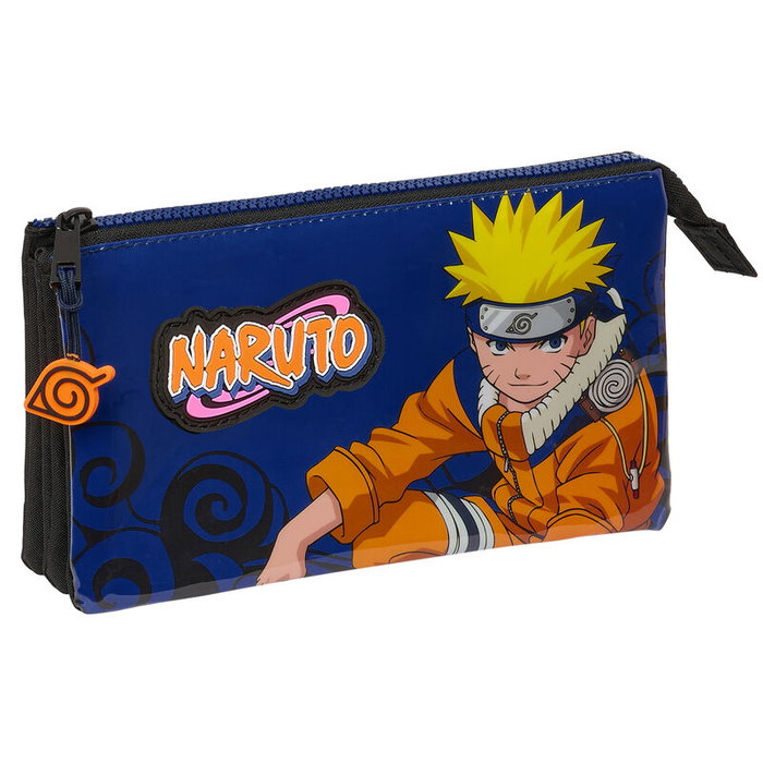 Safta Portatodo Triple Naruto Ninja Shippuden