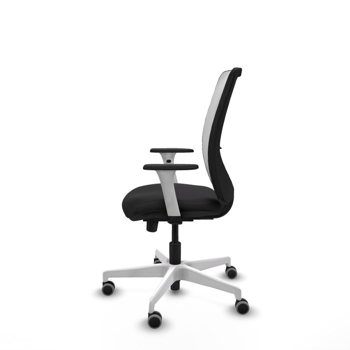 PIQUERAS Y CRESPO Silla de oficina Zulema con mecanismo Sincro/Traslack, Negro y Blanco PIQUERAS Y CRESPO Silla de oficina Zulema con mecanismo Sincro/Traslack, Negro y Blanco