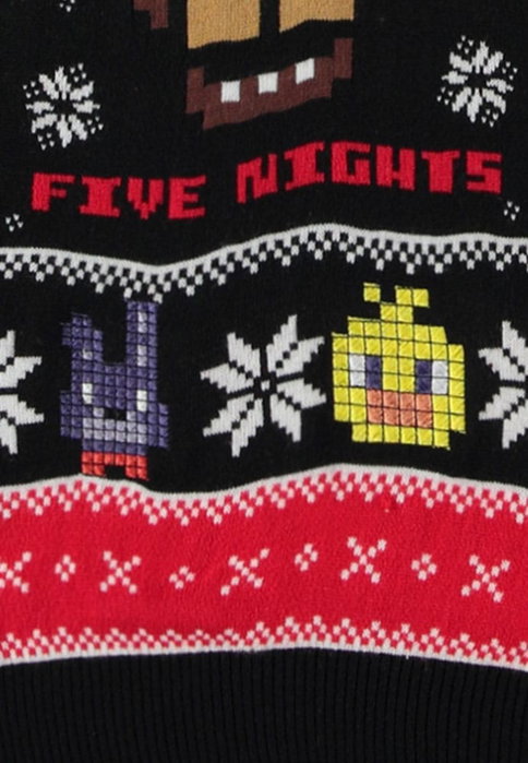 Difuzed Five Nights at Freddy's Sudadera Survived Five Nights (Christmas Jumper) talla L