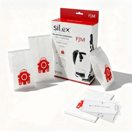 Silex Bolsas aspirador 4 uds + 2 filtros FJM adaptable Miele Compact C2, C1, Complete C1, S6000-S6999, S4000-S4999, S700-S799, S500-S578, S300i-S399, S290-S299, S24-S256i