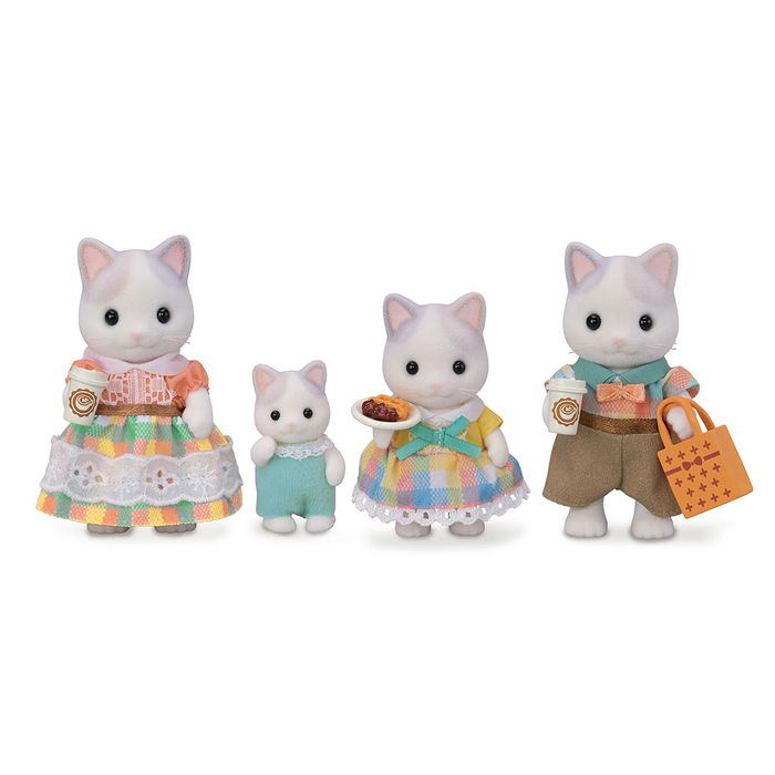 Sylvanian Families 5738 Familia Gato Latte Figuras Y Accesorios Sylvanian Families 5738 Familia Gato Latte Figuras Y Accesorios