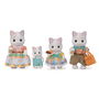 Sylvanian Families 5738 Familia Gato Latte Figuras Y Accesorios