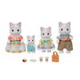 Sylvanian Families 5738 Familia Gato Latte Figuras Y Accesorios