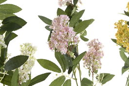 DKD Home Decor Flor 24 Unidades 20 x 96 x 20 cm Amarillo Rosa