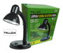 TALOX Lámpara Flexo de Estudio Negra SM-203