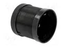 SPAMEL LT70-24-AM Señalizador Acústico Negro 24VDC