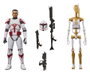Hasbro Star Wars The Black Series Pack de 2 Figuras Battlefront II Phase I Assault Trooper & Battle Droid Officer 15 cm