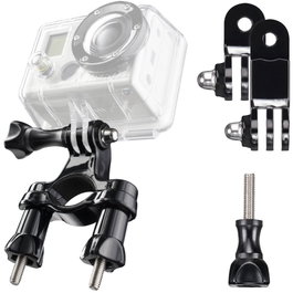 Mantona Bike Mount con pieza de ángulo para GoPro