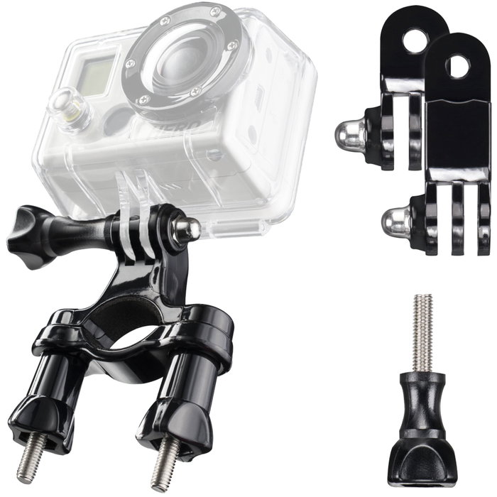 Mantona Bike Mount con pieza de ángulo para GoPro