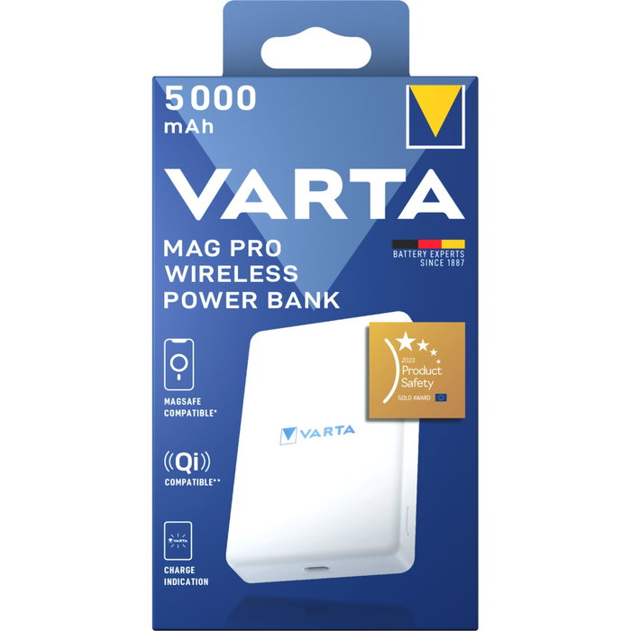 Varta Mag Pro Wireless Power Bank 5000 mAh Varta Mag Pro Wireless Power Bank 5000 mAh