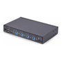 Startech Conmutador KM USB 3.0 4 Puertos Teclado y Ratón con Roaming y Audio