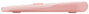 ASUS Marshmallow Keyboard KW100 Rosa