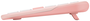 ASUS Marshmallow Keyboard KW100 Rosa