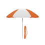 Marbueno Sombrilla Oxford Acero Naranja 160 cm