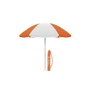Marbueno Sombrilla Oxford Acero Naranja 160 cm