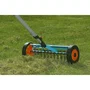 Gardena Escarificador sobre ruedas combisystem para césped - Acero Inoxidable