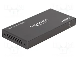 DeLOCK Conmutador HDMI 3 x entrada a 1 x salida 8K 60 Hz