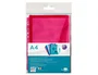 Liderpapel 36669 Carpeta Dossier Broche Polipropileno Din A4 Pack 5 Colores Surtidos Transparente Multitaladro