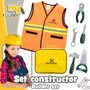 My Tools Maletín obrero con chaleco y herramientas de 6 piezas