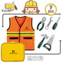 My Tools Maletín obrero con chaleco y herramientas de 6 piezas