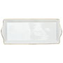 Home Deco Factory Bandeja 31x15 cm con Ribete Dorado