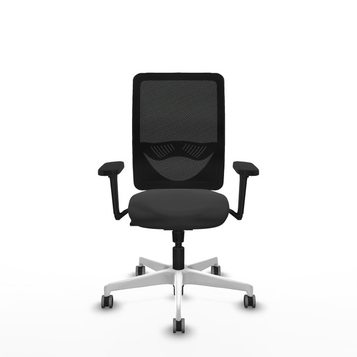 PIQUERAS Y CRESPO Silla de oficina Zulema con mecanismo Sincro, Gris oscuro y Negro PIQUERAS Y CRESPO Silla de oficina Zulema con mecanismo Sincro, Gris oscuro y Negro