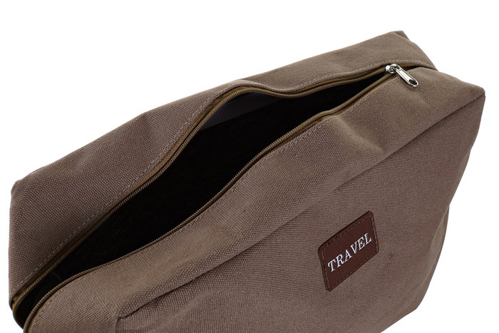 DKD Home Decor Neceser Loft Marron Naranja 10 x 20 x 30 cm (12 Unidades) Colección Retro Industrial