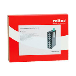 ROLINE Switch Industrial 16x RJ-45 no gestionado
