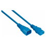Kabelmeister Extensión de cable C14 a C13 azul 5m