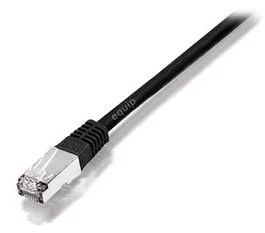 Equip Cable de red Cat5e SF/UTP 2xRJ45 10m Negro
