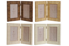 DKD Home Decor Set de 2 Marcos para Fotos 10x15 cm Surtido