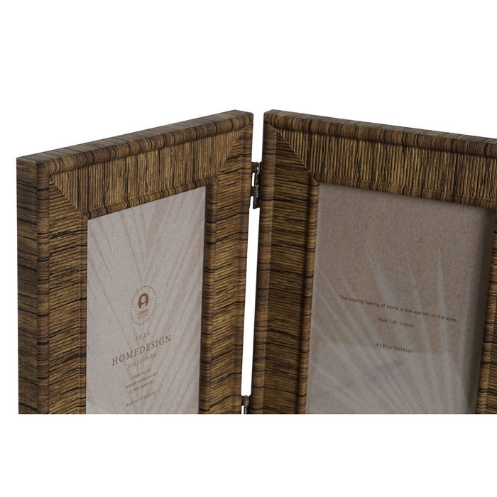 DKD Home Decor Set de 2 Marcos para Fotos 10x15 cm Surtido