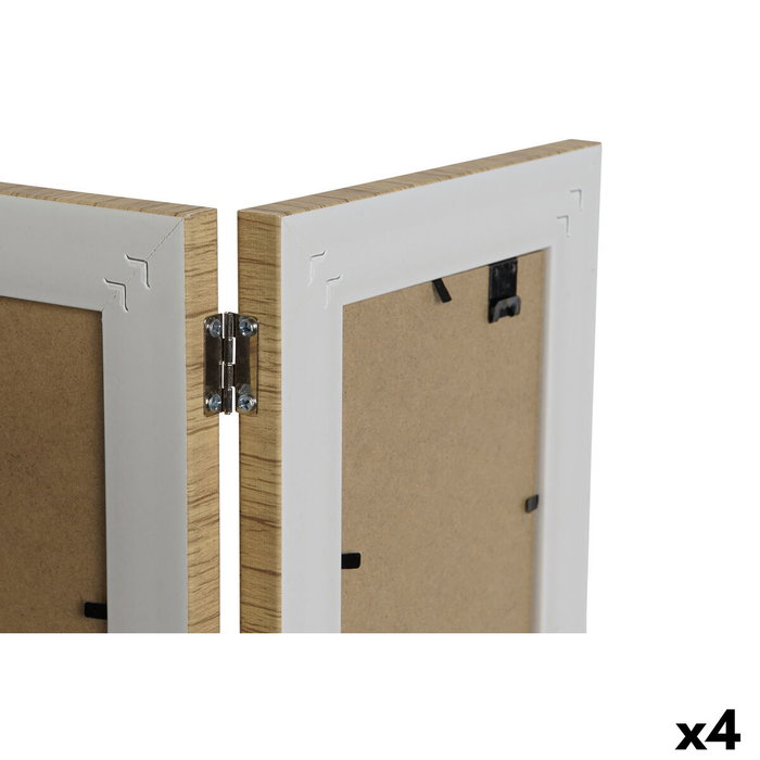 DKD Home Decor Set de 2 Marcos para Fotos 10x15 cm Surtido