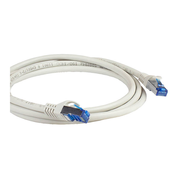 GoodConnections Cable de parcheo Cat.6A SmartFLEX HF 0,15m Gris