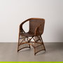 Sillón Natural Ratán Decoración 57 X 59 X 84 cm