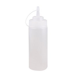 Comas Biberón Salsas 72 cl - 26 cm de Alto, Botella para Salsa de Polietileno Transparente (8 cm Diámetro)