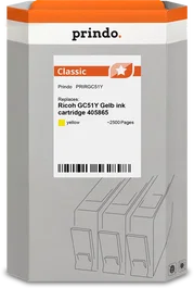 Prindo Cartucho de tinta amarillo PRIRGC51Y Classic