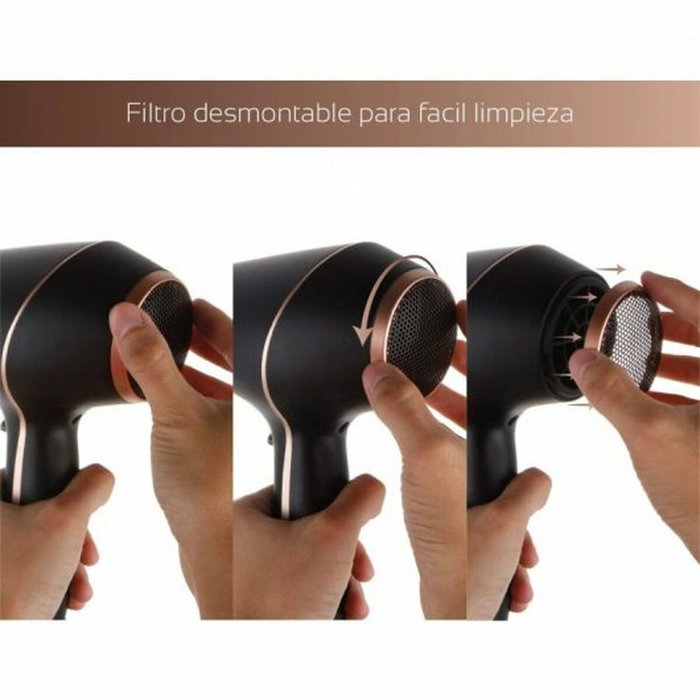Orbegozo Secador de Pelo SE 2065 Negro 2000W Orbegozo Secador de Pelo SE 2065 Negro 2000W