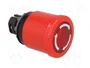 ABB Interruptor de Emergencia Rojo 22mm MLB-1