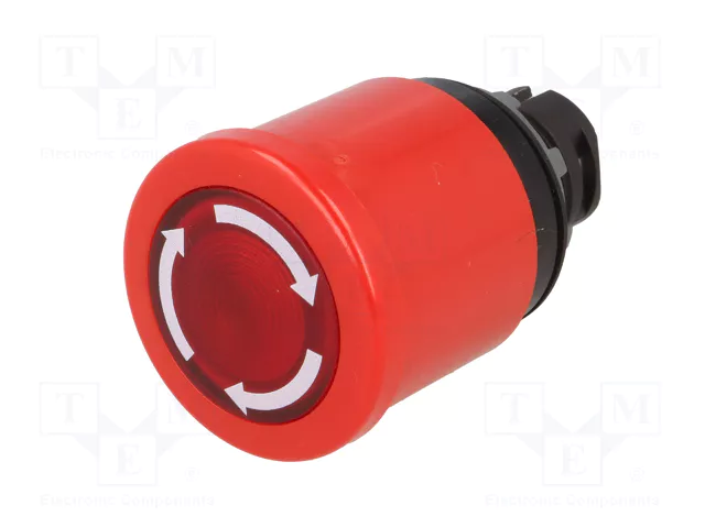 ABB Interruptor de Emergencia Rojo 22mm MLB-1