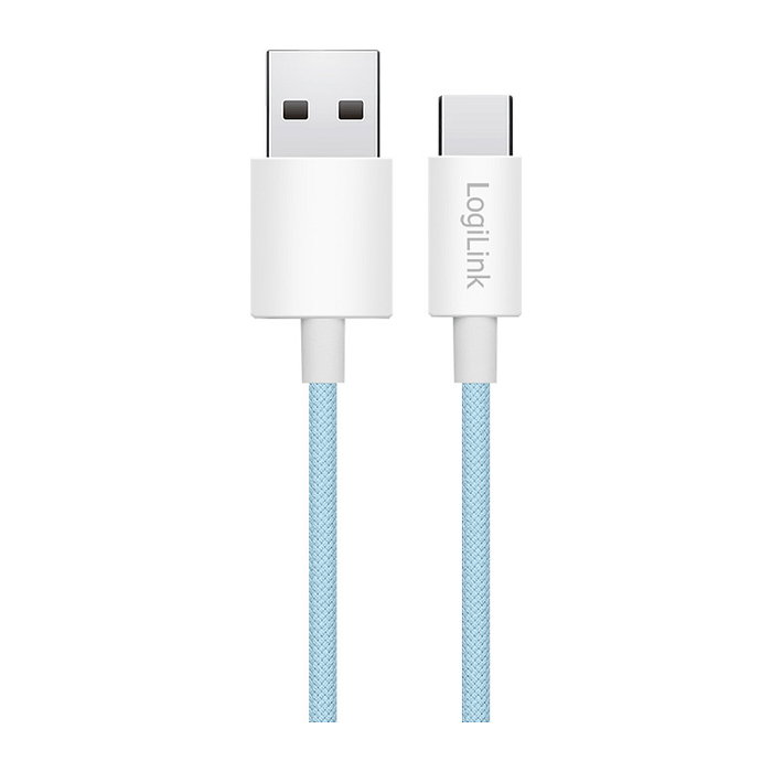 LogiLink Cable USB 2.0 Type-C A/M a C/M, 1,5 m, Azul LogiLink Cable USB 2.0 Type-C A/M a C/M, 1,5 m, Azul