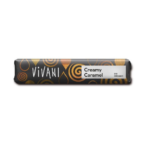 VIVANI Creamy Caramel Barrita de Chocolate con Leche y Caramelo 500 g VIVANI Creamy Caramel Barrita de Chocolate con Leche y Caramelo 500 g